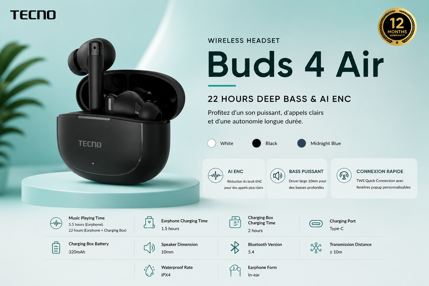 Buds 4 Air